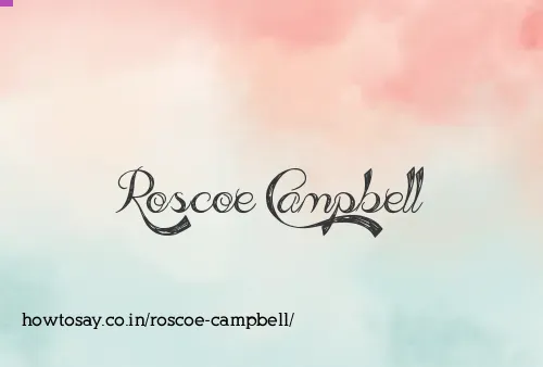 Roscoe Campbell