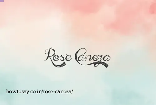 Rose Canoza