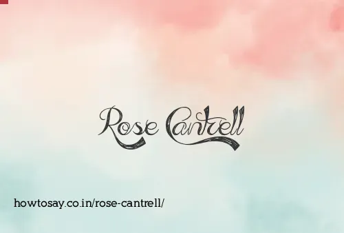 Rose Cantrell
