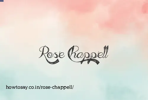 Rose Chappell