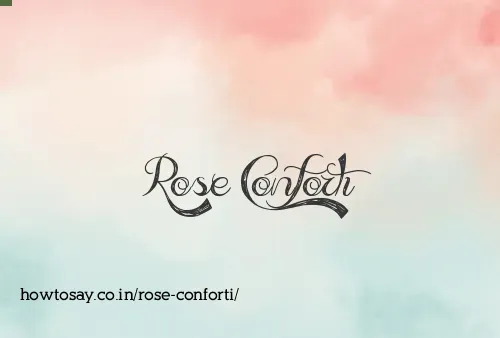 Rose Conforti