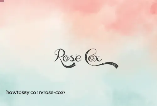 Rose Cox