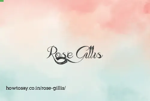 Rose Gillis