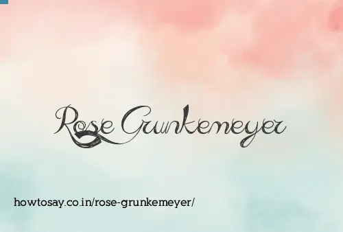 Rose Grunkemeyer