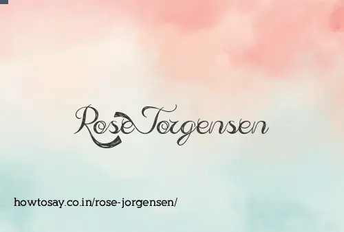 Rose Jorgensen