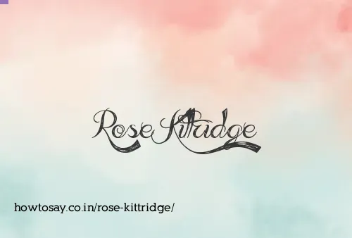 Rose Kittridge