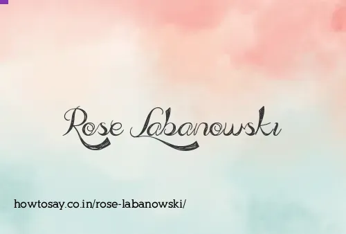 Rose Labanowski