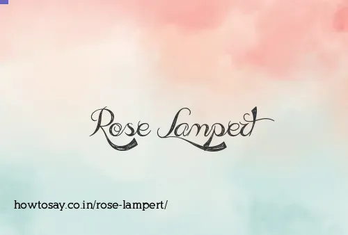 Rose Lampert