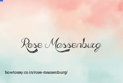 Rose Massenburg