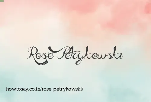Rose Petrykowski