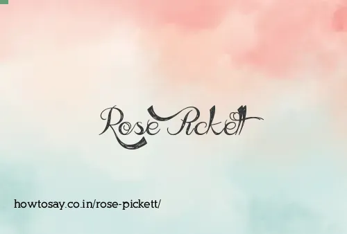 Rose Pickett