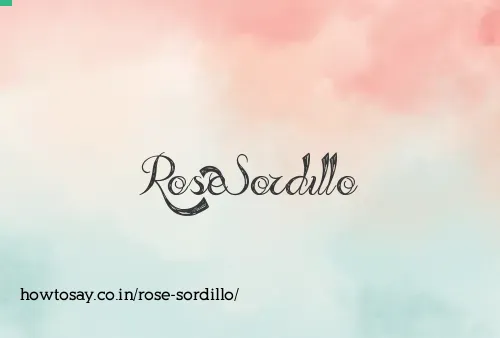 Rose Sordillo