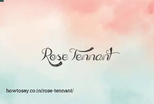 Rose Tennant