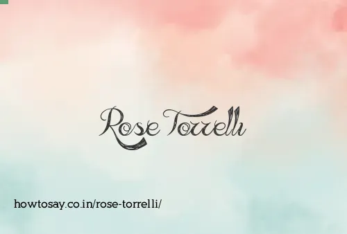 Rose Torrelli