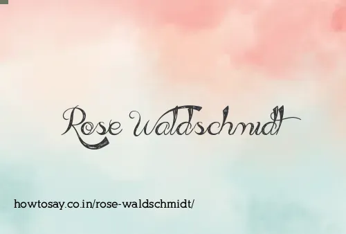 Rose Waldschmidt