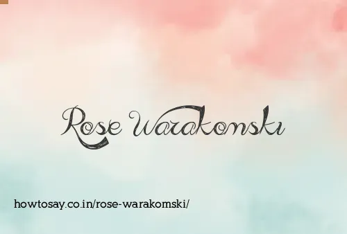 Rose Warakomski