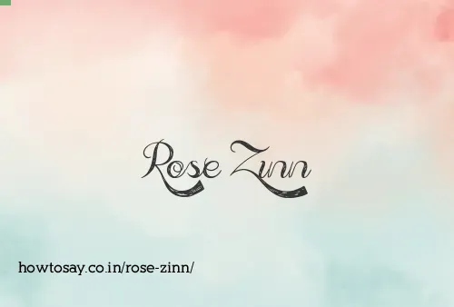Rose Zinn