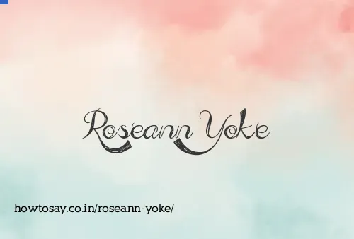 Roseann Yoke