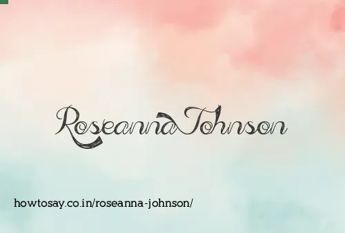 Roseanna Johnson