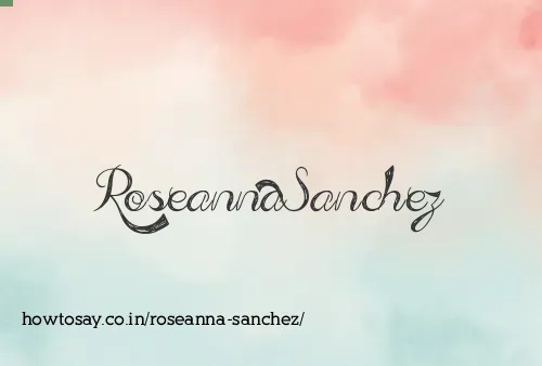 Roseanna Sanchez