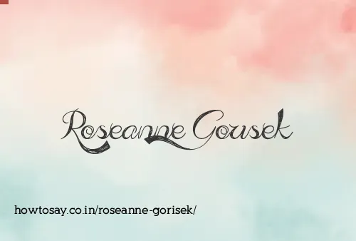 Roseanne Gorisek
