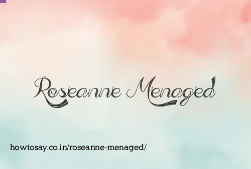 Roseanne Menaged