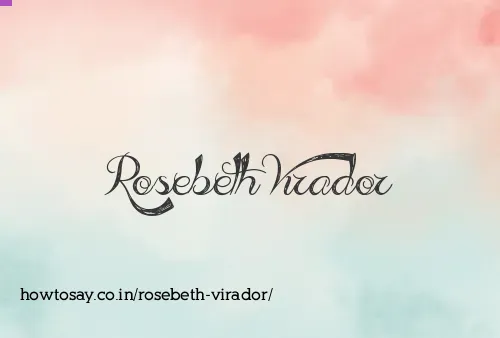 Rosebeth Virador
