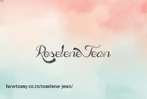 Roselene Jean