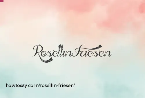 Rosellin Friesen