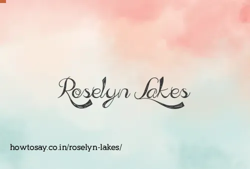 Roselyn Lakes