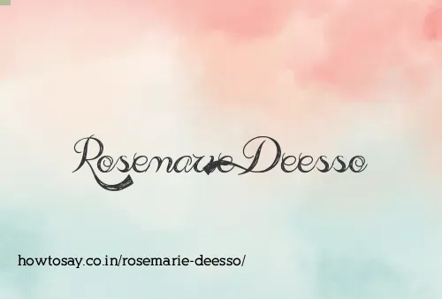 Rosemarie Deesso