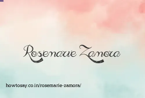 Rosemarie Zamora