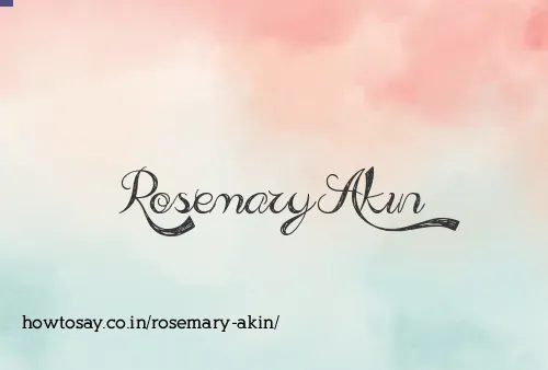 Rosemary Akin
