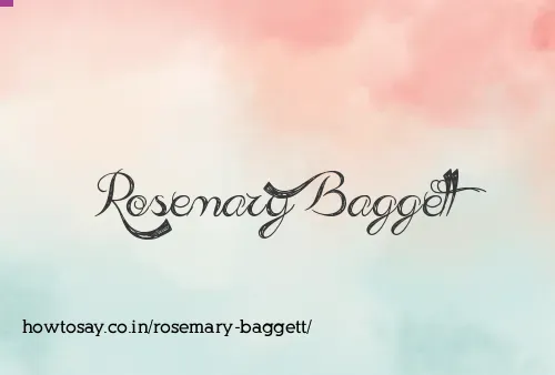 Rosemary Baggett