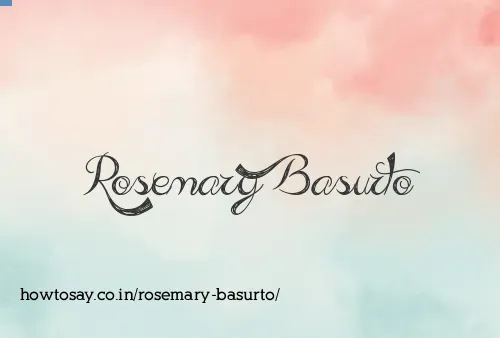 Rosemary Basurto