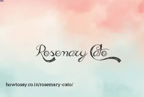 Rosemary Cato