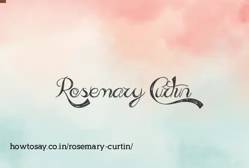Rosemary Curtin