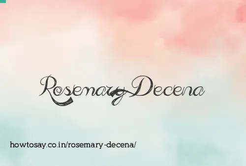 Rosemary Decena