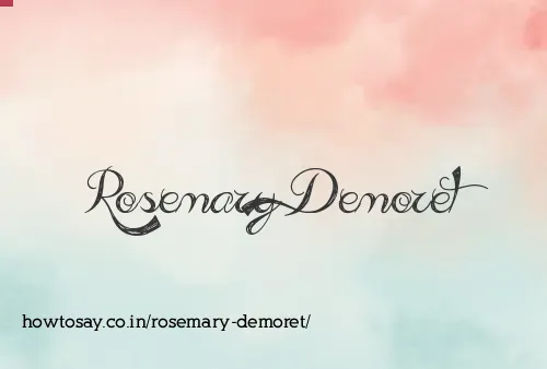 Rosemary Demoret