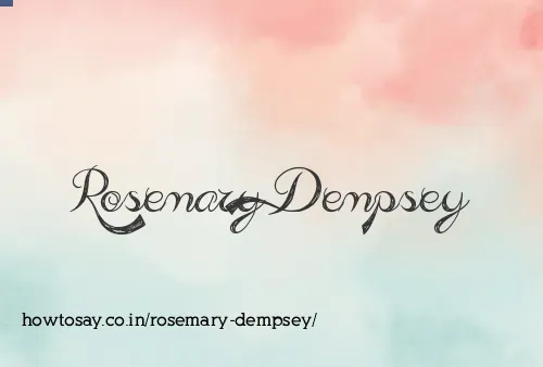 Rosemary Dempsey