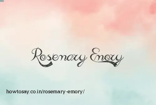 Rosemary Emory