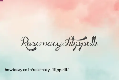 Rosemary Filippelli