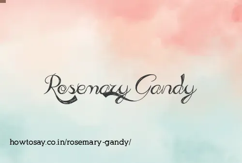 Rosemary Gandy