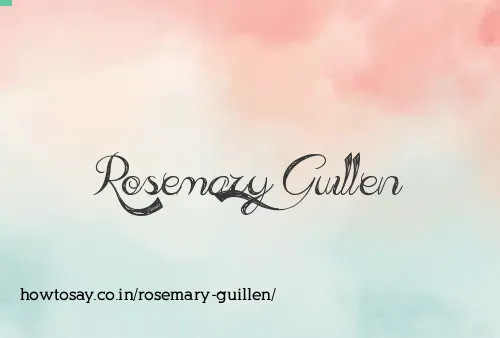 Rosemary Guillen