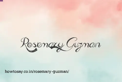 Rosemary Guzman