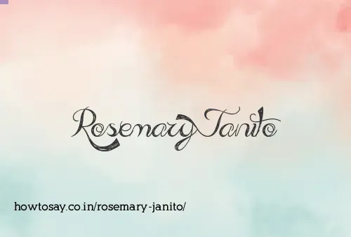 Rosemary Janito
