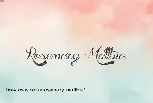 Rosemary Maltbia