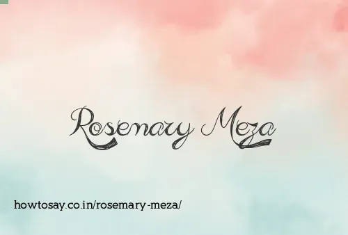 Rosemary Meza