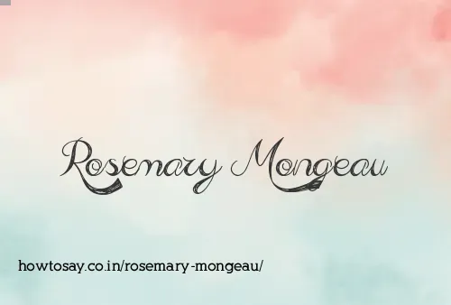 Rosemary Mongeau