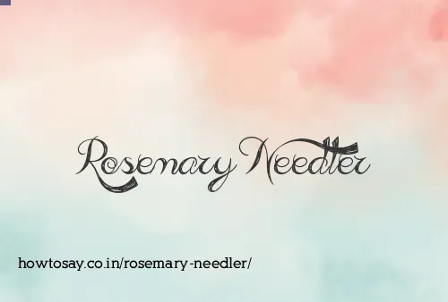 Rosemary Needler